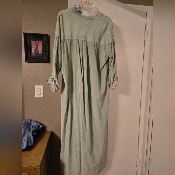 FP Cord Market Duster Dress - Picture 4 of 8